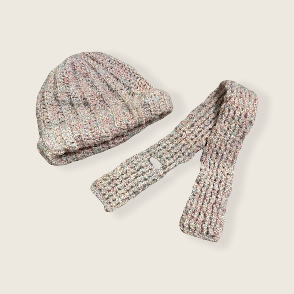 Crochet Hat and Scarf | Handmade